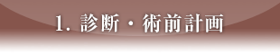 １診断・術前計画